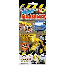 Tim The Toyman Heavy Machines Sticker Book